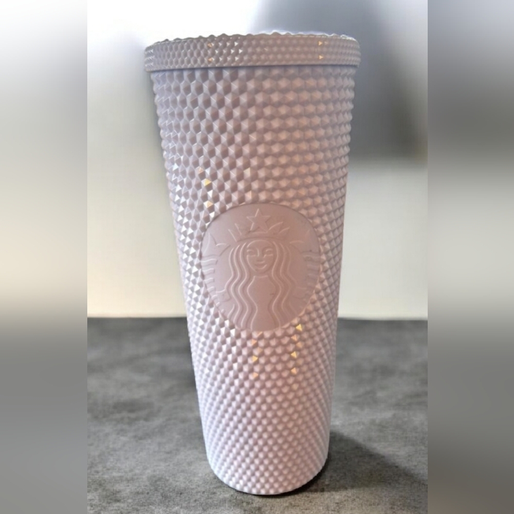 Starbucks 2024 Core Siren White Studded Bling Venti 24 oz With Straw